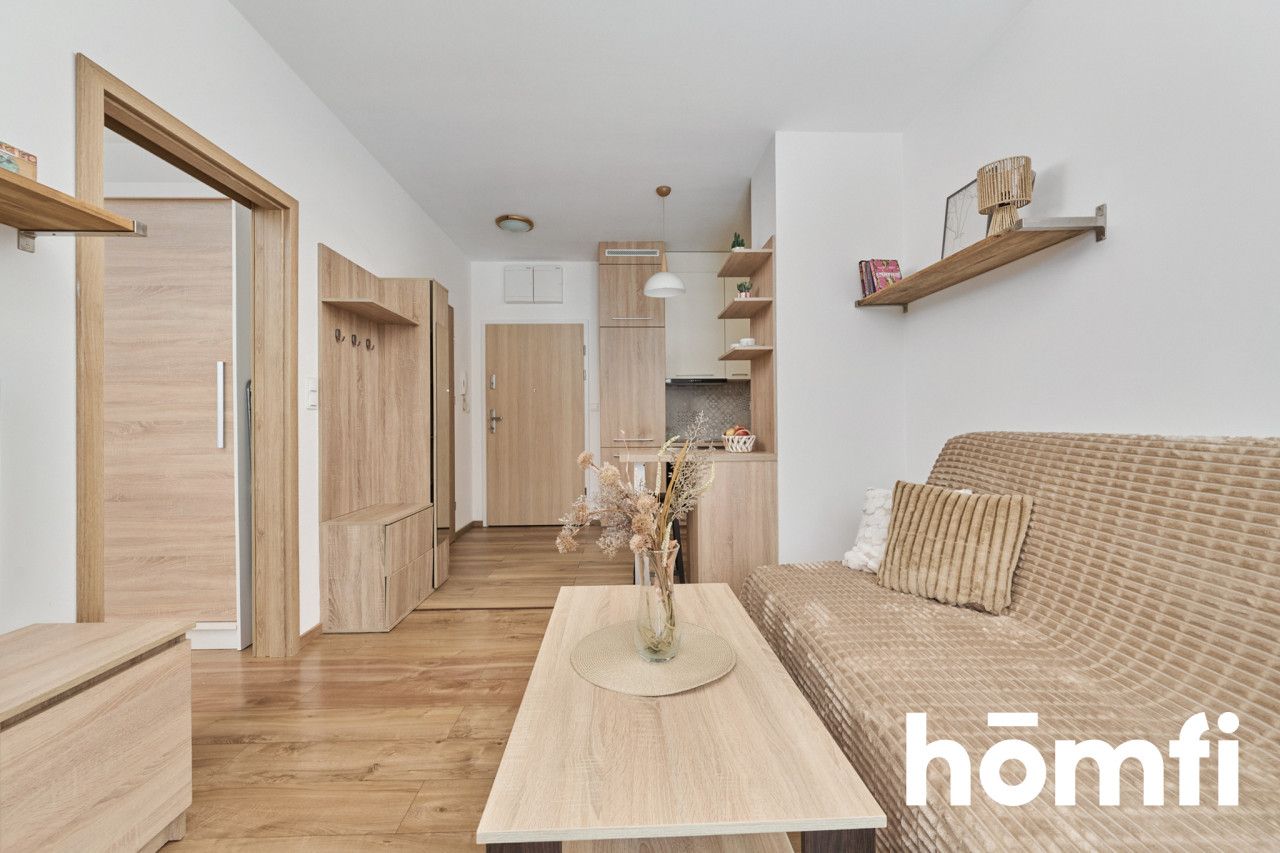 Modern 1-bedroom apartment with a garage and Odra river view - Apartment - Rent - Wrocław, Psie Pole