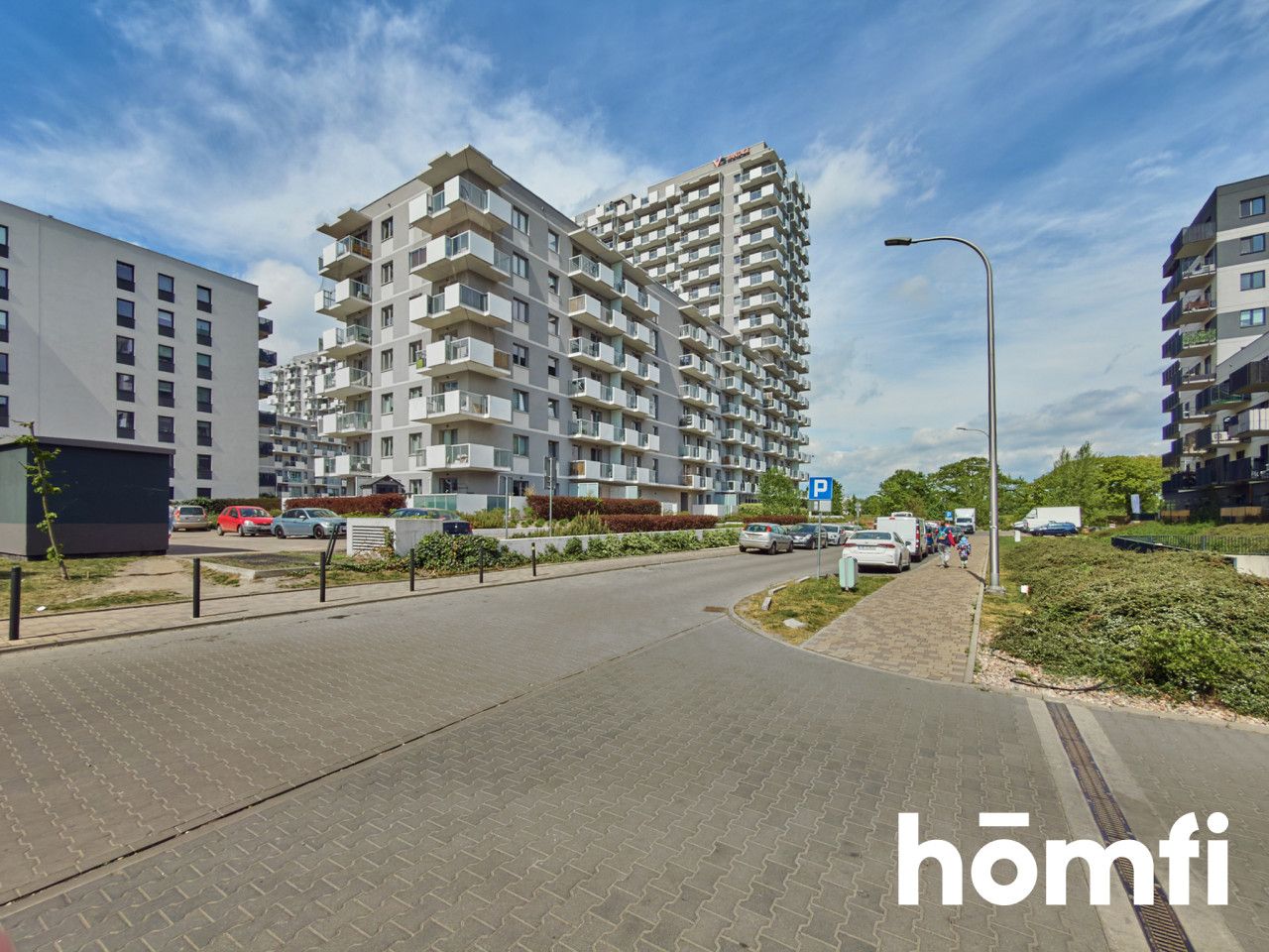 Modern 1-bedroom apartment with a garage and Odra river view - Apartment - Rent - Wrocław, Psie Pole