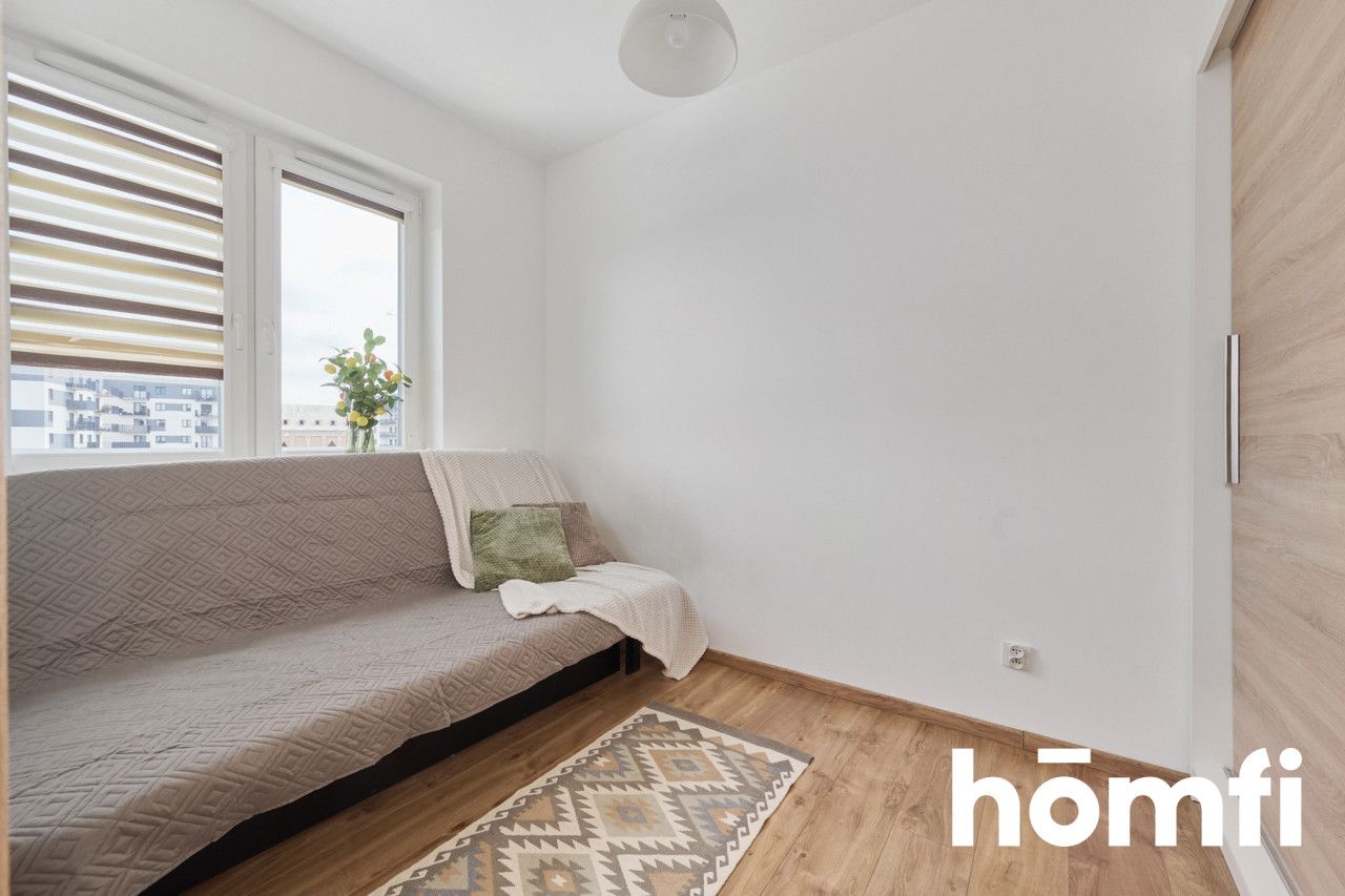 Modern 1-bedroom apartment with a garage and Odra river view - Apartment - Rent - Wrocław, Psie Pole