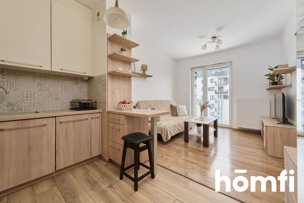 Modern 1-bedroom apartment with a garage and Odra river view - Apartment - Rent - Wrocław, Psie Pole