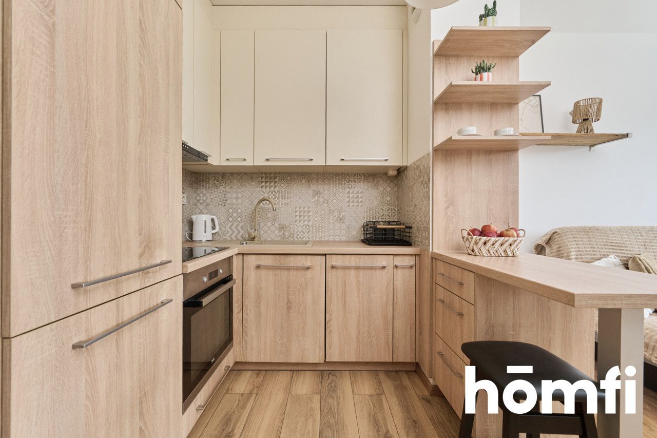 Modern 1-bedroom apartment with a garage and Odra river view - Apartment - Rent - Wrocław, Psie Pole