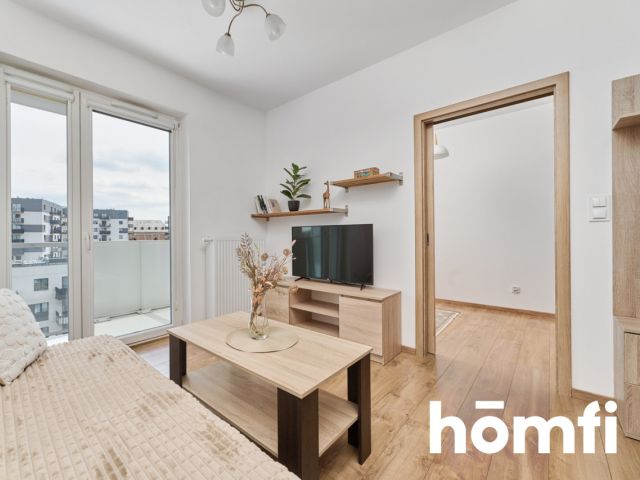 Modern 1-bedroom apartment with a garage and Odra river view - Apartment - Rent - Wrocław, Psie Pole