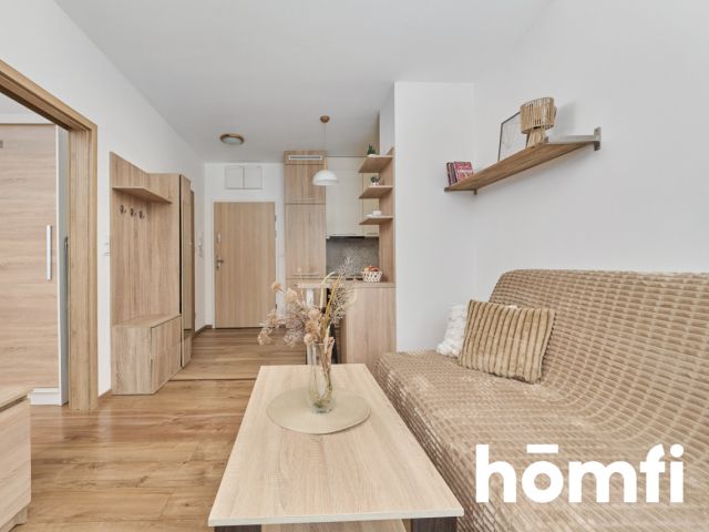 Modern 1-bedroom apartment with a garage and Odra river view - Apartment - Rent - Wrocław, Psie Pole