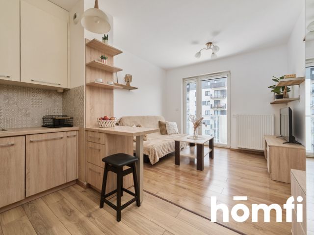 Modern 1-bedroom apartment with a garage and Odra river view - Apartment - Rent - Wrocław, Psie Pole
