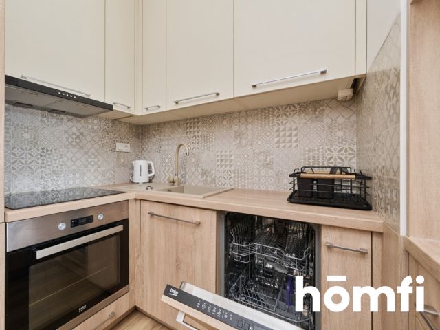 Modern 1-bedroom apartment with a garage and Odra river view - Apartment - Rent - Wrocław, Psie Pole