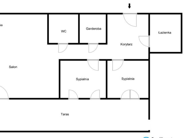 High standard, 2-bedroom apartment with a massive 42 sqm terrace and parking - Квартира - Продаж - Kraków, Ruczaj