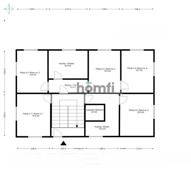Klecina: Ground floor 104m² in an old villa + 50% garden - Apartment - Sale - Wrocław, Krzyki / Klecina
