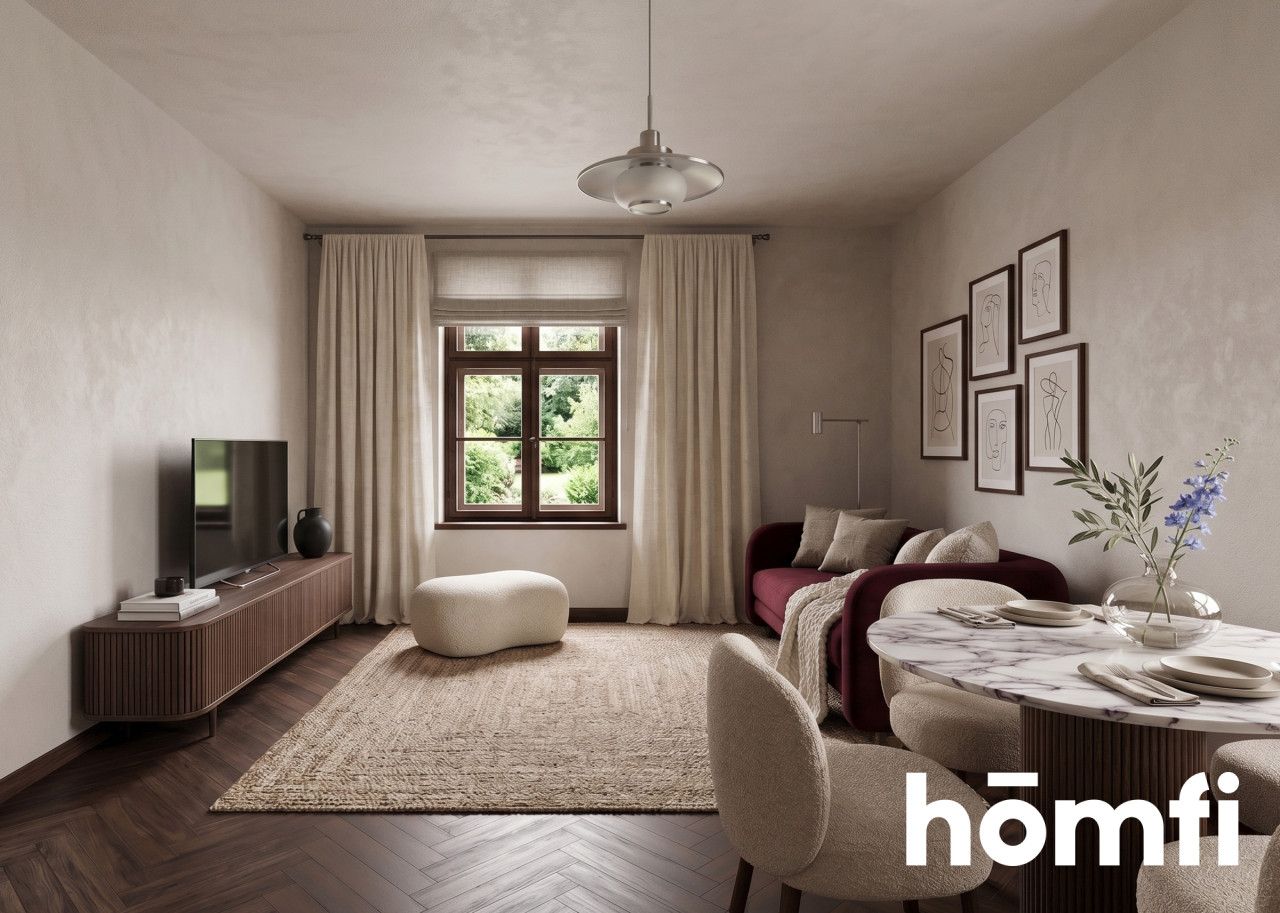 Klecina: Ground floor 104m² in an old villa + 50% garden - Apartment - Sale - Wrocław, Krzyki / Klecina