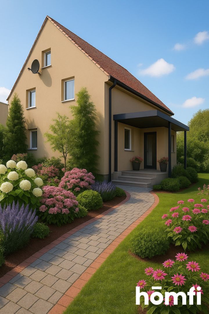 Klecina: Apartment in a house | 50% garden - Apartment - Sale - Wrocław, Krzyki / Klecina