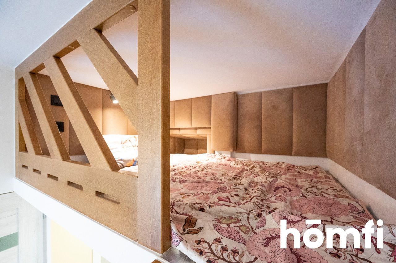Studio z antresolą i balkonem – Kawiory/AGH | 3 min do Tramwaju | Klimatyczna Kamienica - Mieszkanie - Sprzedaż - Kraków, Krowodrza