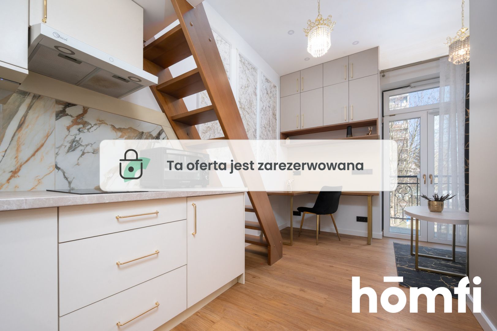 Studio with mezzanine and balcony – Kawiory/AGH | 3 min to the tram | Atmospheric tenement house - Apartment - Rent - Kraków, Krowodrza