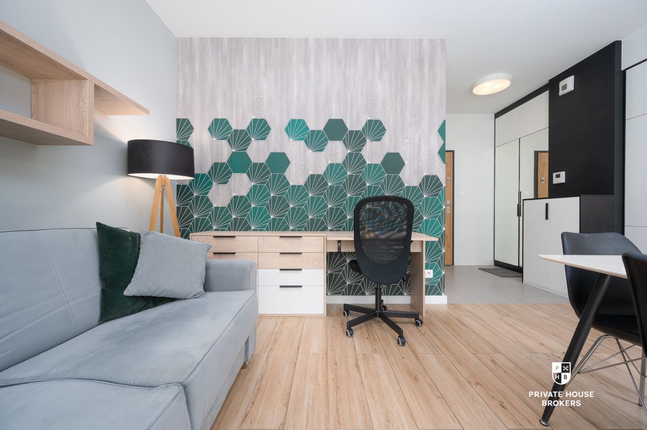 Cozy studio apartment in Apartamenty Go - Apartment - Rent - Kraków, Śródmieście / Stare Miasto