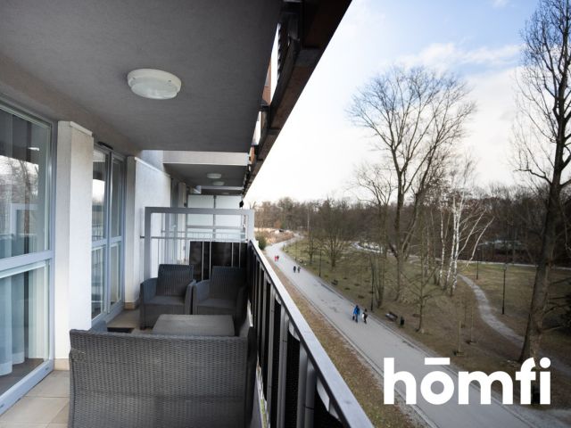 Modern apartment with a view of the park, Wielicka - Apartment - Rent - Kraków, Podgórze / Bieżanów-Prokocim