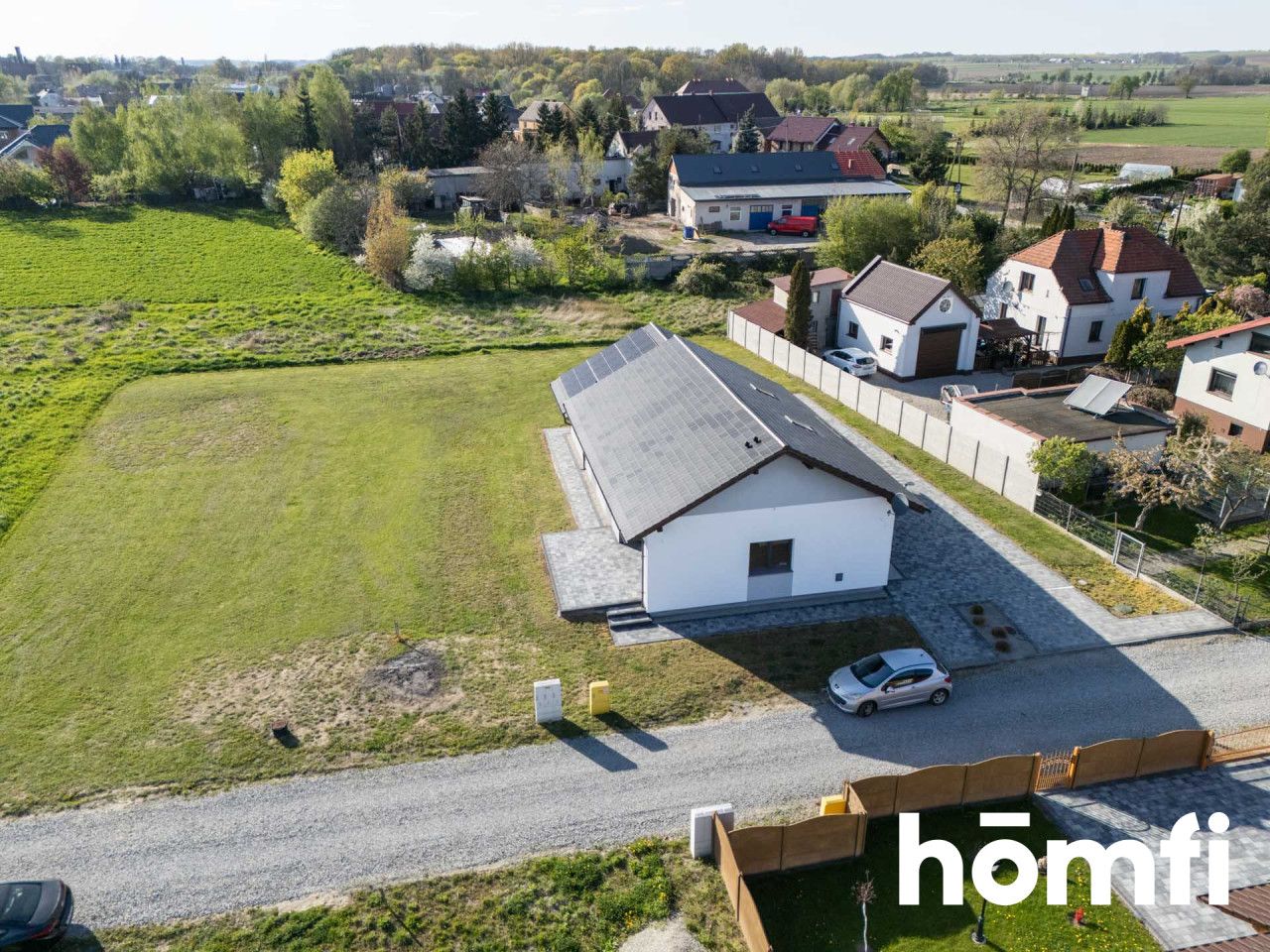 NEWSINGLE-STORY HOUSE WITH GARDEN AND GARAGE - House - Sale - Nyski, Nysa / Goświnowice