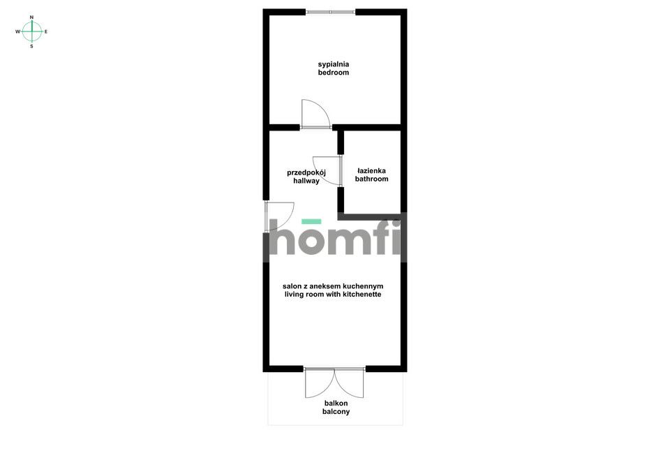 A new apartment with a garage and views of the park and river - Apartment - Rent - Wrocław, Fabryczna / Popowice