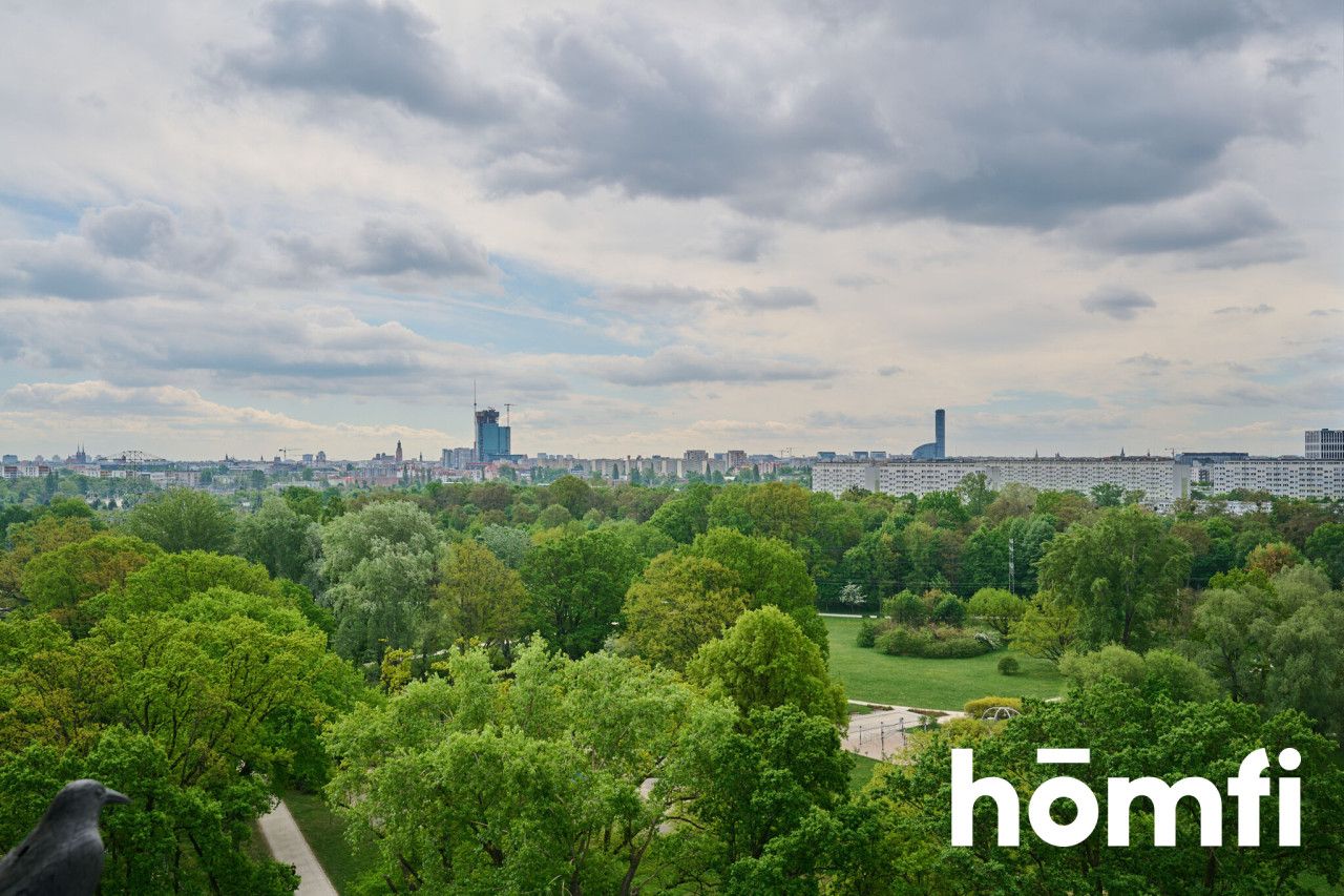 A new apartment with a garage and views of the park and river - Apartment - Rent - Wrocław, Fabryczna / Popowice