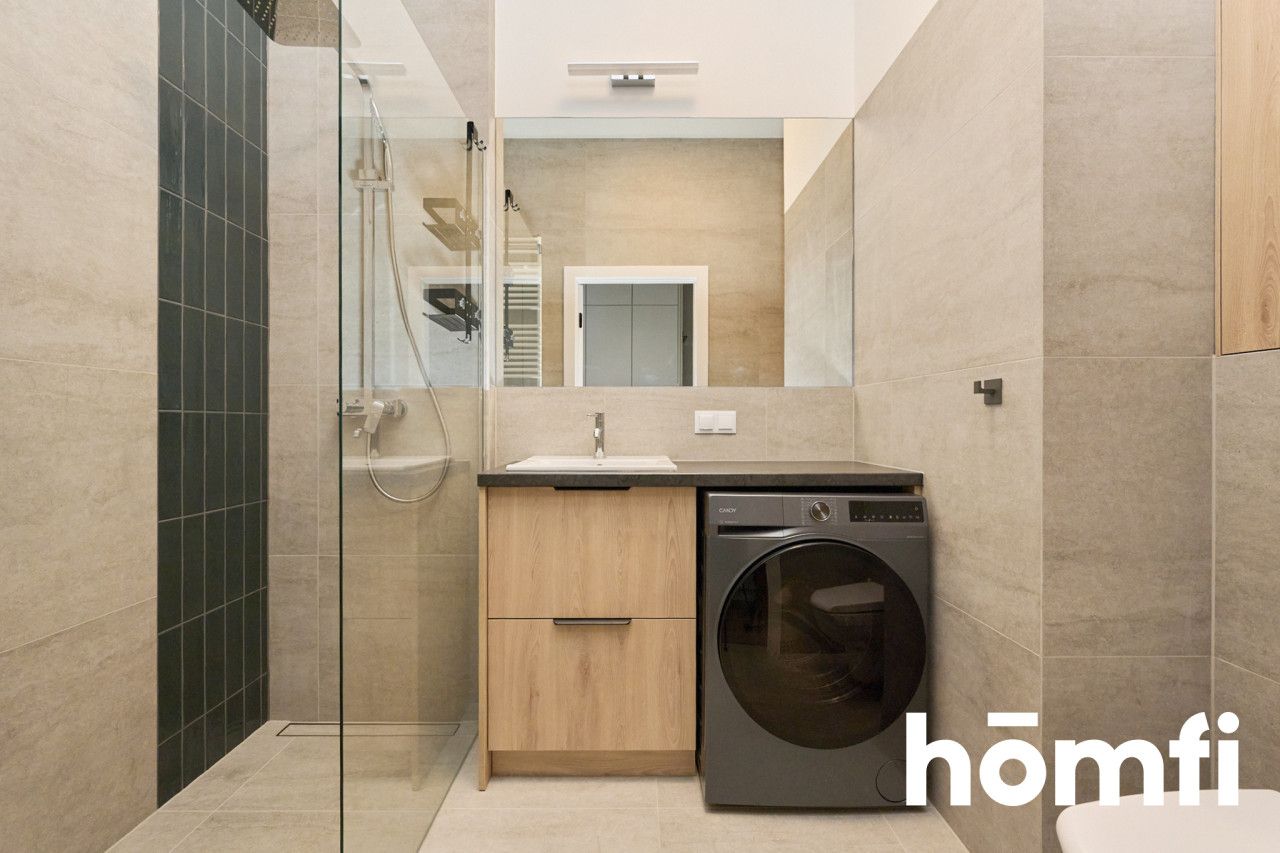 A new apartment with a garage and views of the park and river - Apartment - Rent - Wrocław, Fabryczna / Popowice