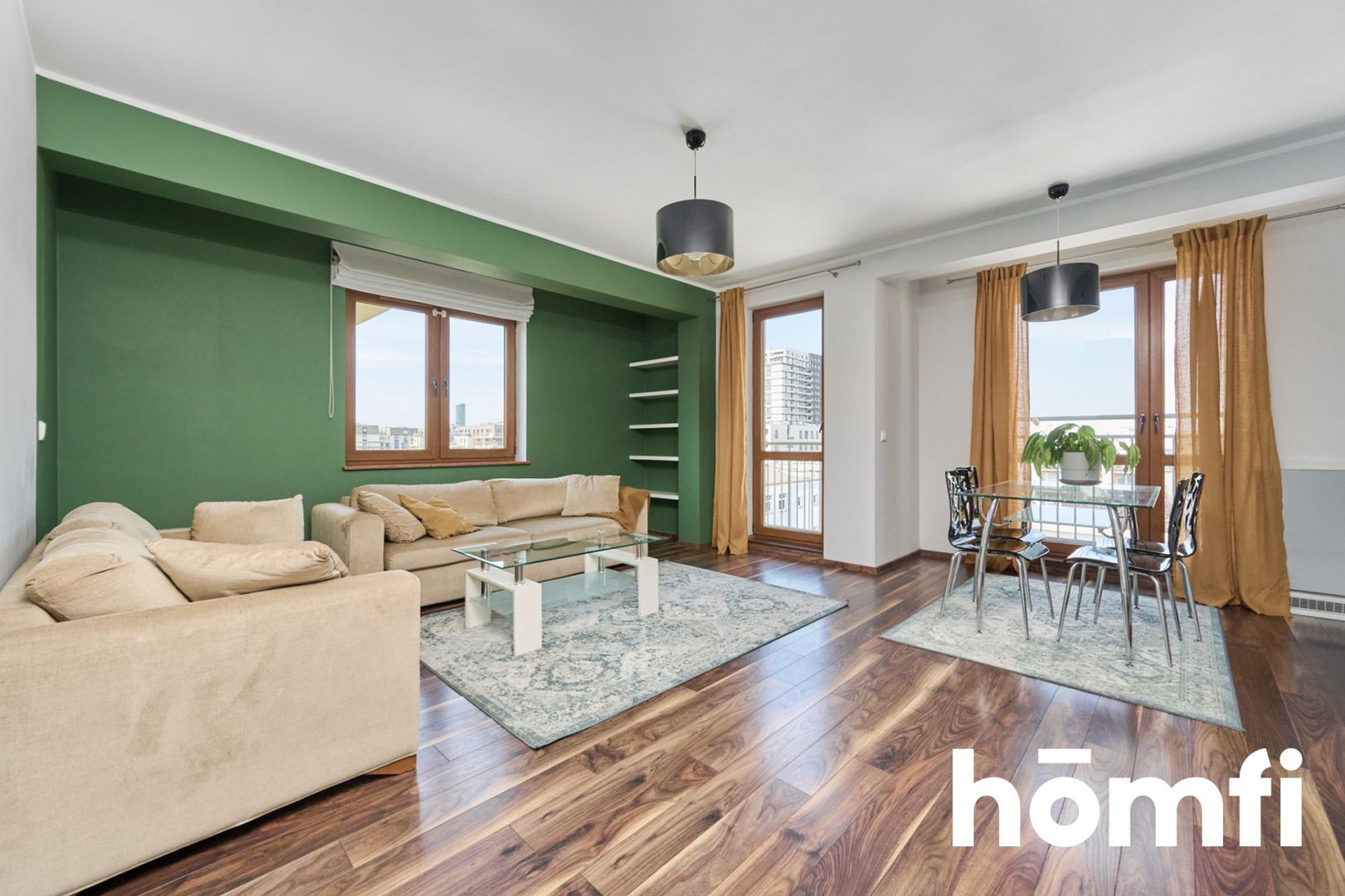 4 rooms | garage | Piękna Street | 2 balconies | 87 m² - Apartment - Rent - Wrocław, Krzyki / Tarnogaj