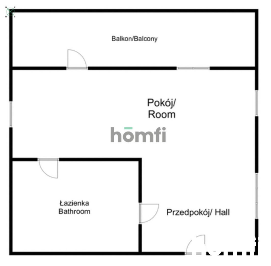 Kawalerka na wynajem z dużym ogrodem - Apartment - Rent - Wrocław, Krzyki