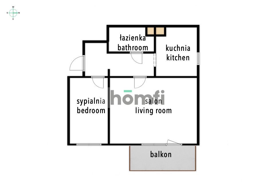Bright 2 rooms close to metro - Apartment - Rent - Warszawa, Bemowo / Nowe Górce