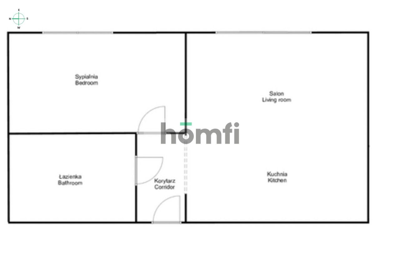 2-room bright PREMIUM apartment in the center - Квартира - Продаж - Chrzanowski, Chrzanów