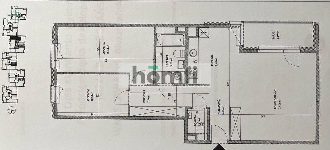 Move-in Ready, Premium 3-Room Apartment (80.5 sqm) – Mokotów, Nova Bluszczańska - Apartment - Sale - Warszawa, Mokotów / Siekierki