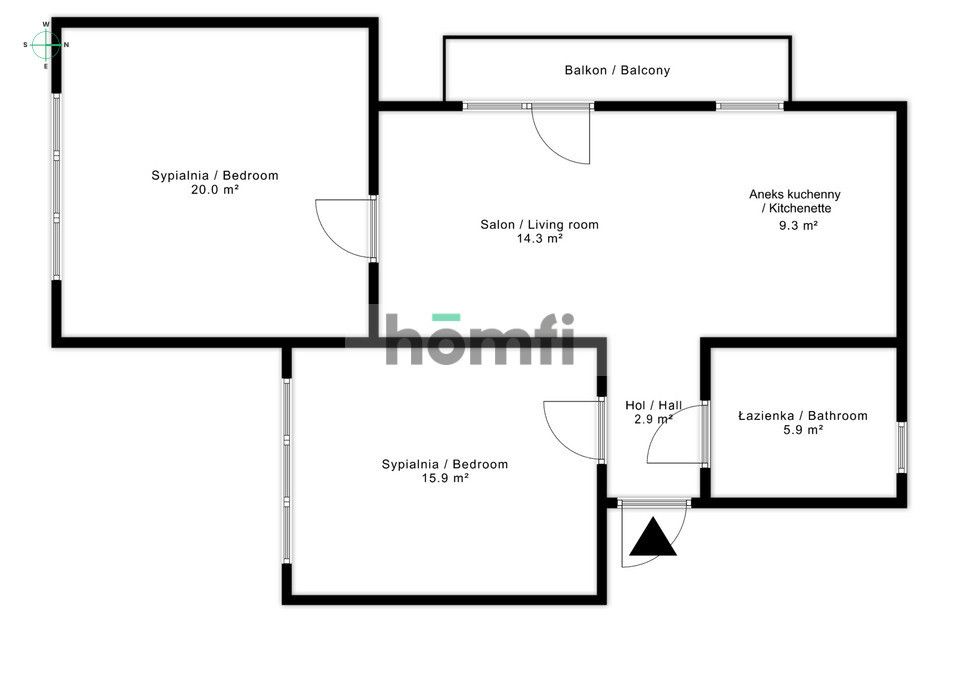 Bright, brand-new apartment with a garden | Pruszcz Gdański - Apartment - Rent - Gdański, Pruszcz Gdański