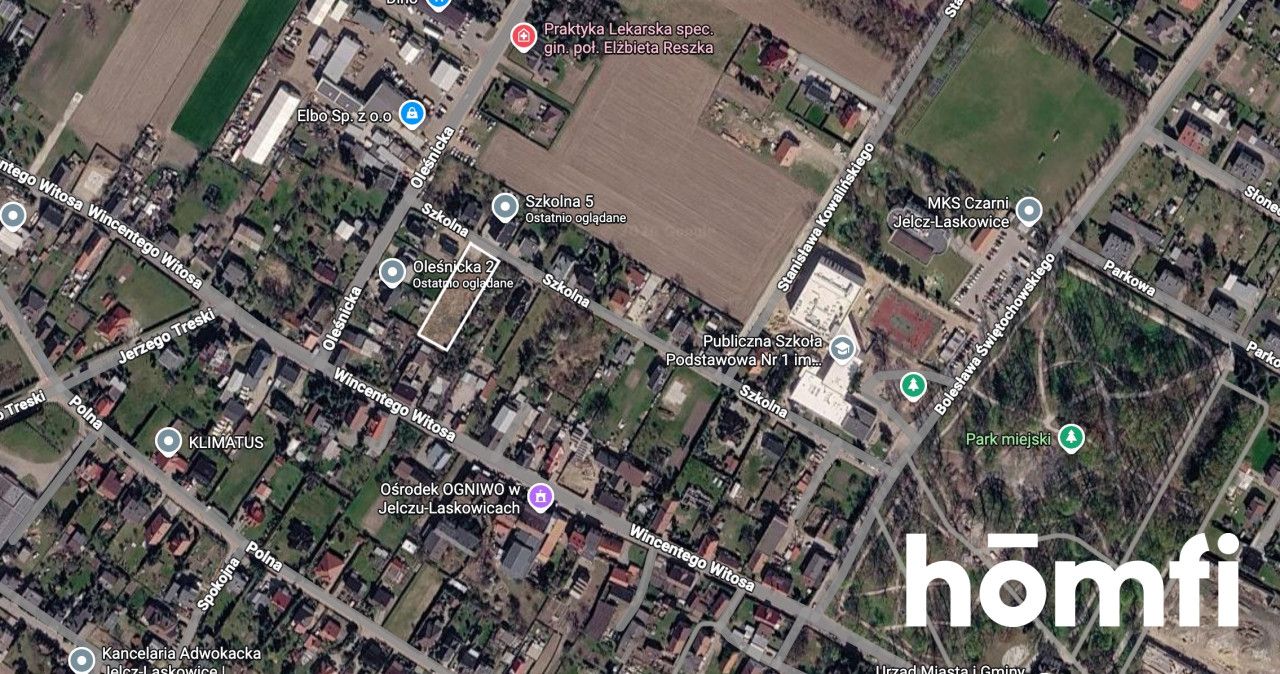Unique building plot in the heart of Jelcz-Laskowice – Szkolna St. - Ділянка - Продаж - Oławski, Jelcz-Laskowice