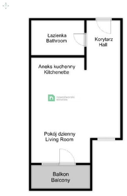 Functional Studio Apartment Near the City Cente - Apartment - Rent - Kraków, Śródmieście / Stare Miasto