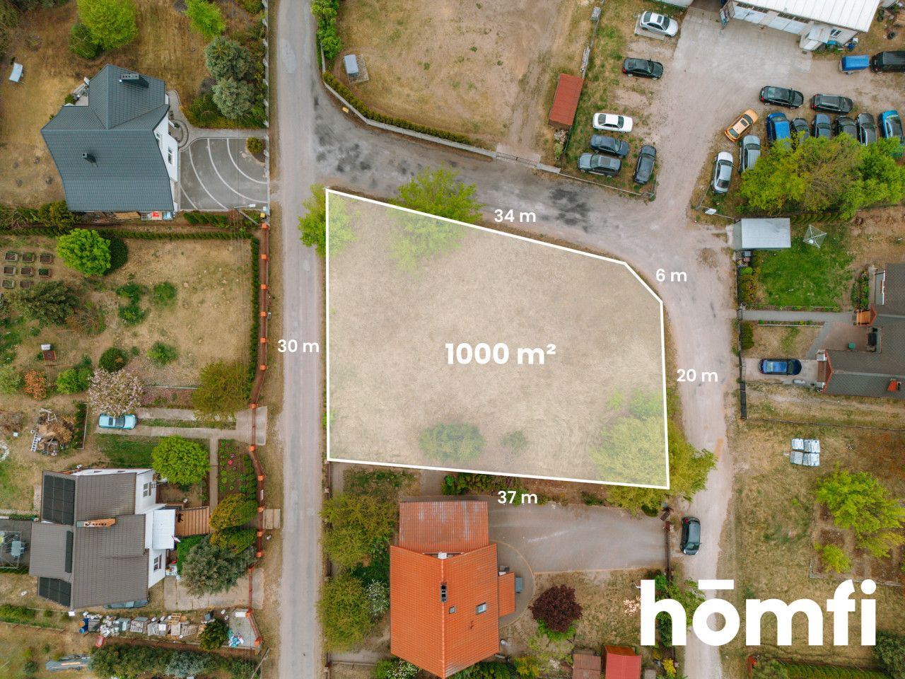 Building Plot | 1000 m² | Local Zoning Plan | Zławieś Mała - Plot - Sale - Toruński, Zławieś Wielka / Zławieś Mała
