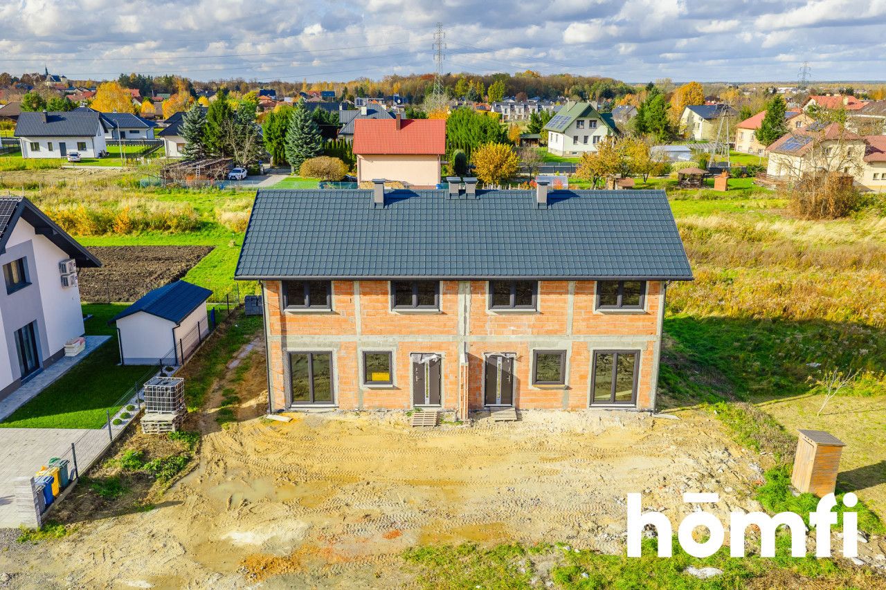 Semi-detached house with facade and fence No 2% PCC - House - Sale - Rzeszów, Pogwizdów Nowy