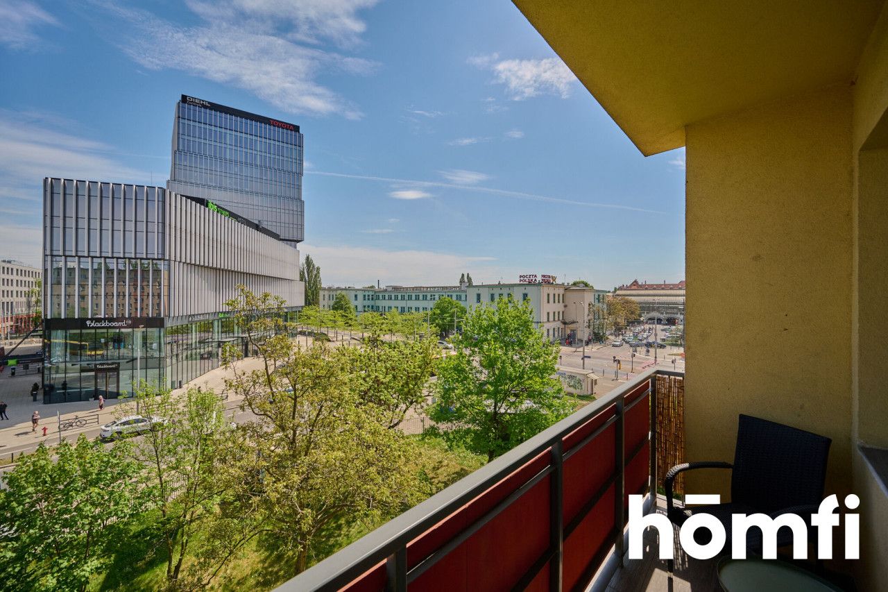 2-room with separate kitchen at Dworcowa street - Apartment - Rent - Wrocław, Krzyki / Przedmieście Oławskie