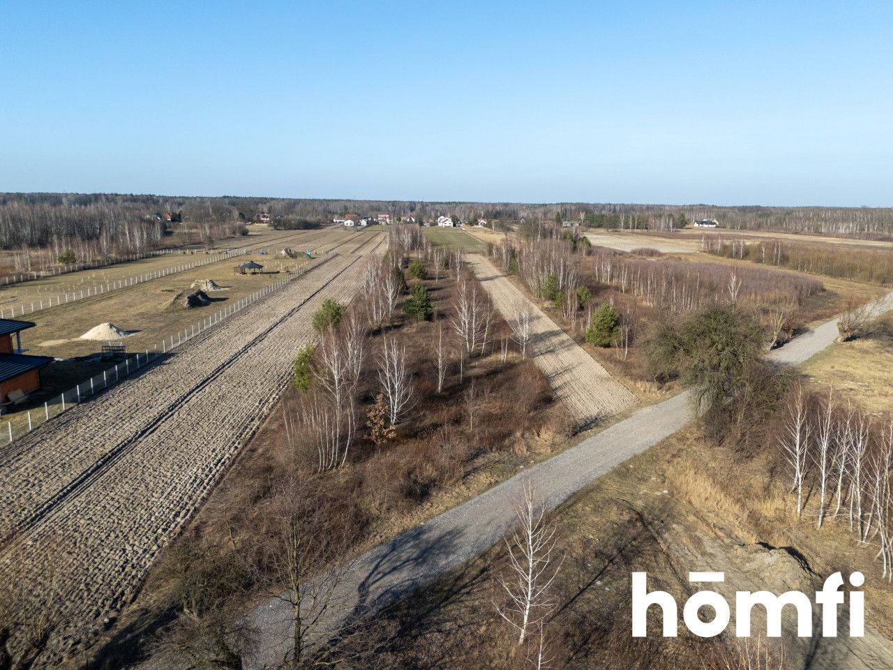 Building plot 1,000 m² – covered by the Local Zoning Plan (MPZP) - Plot - Sale - Miński, Halinów / Żwirówka