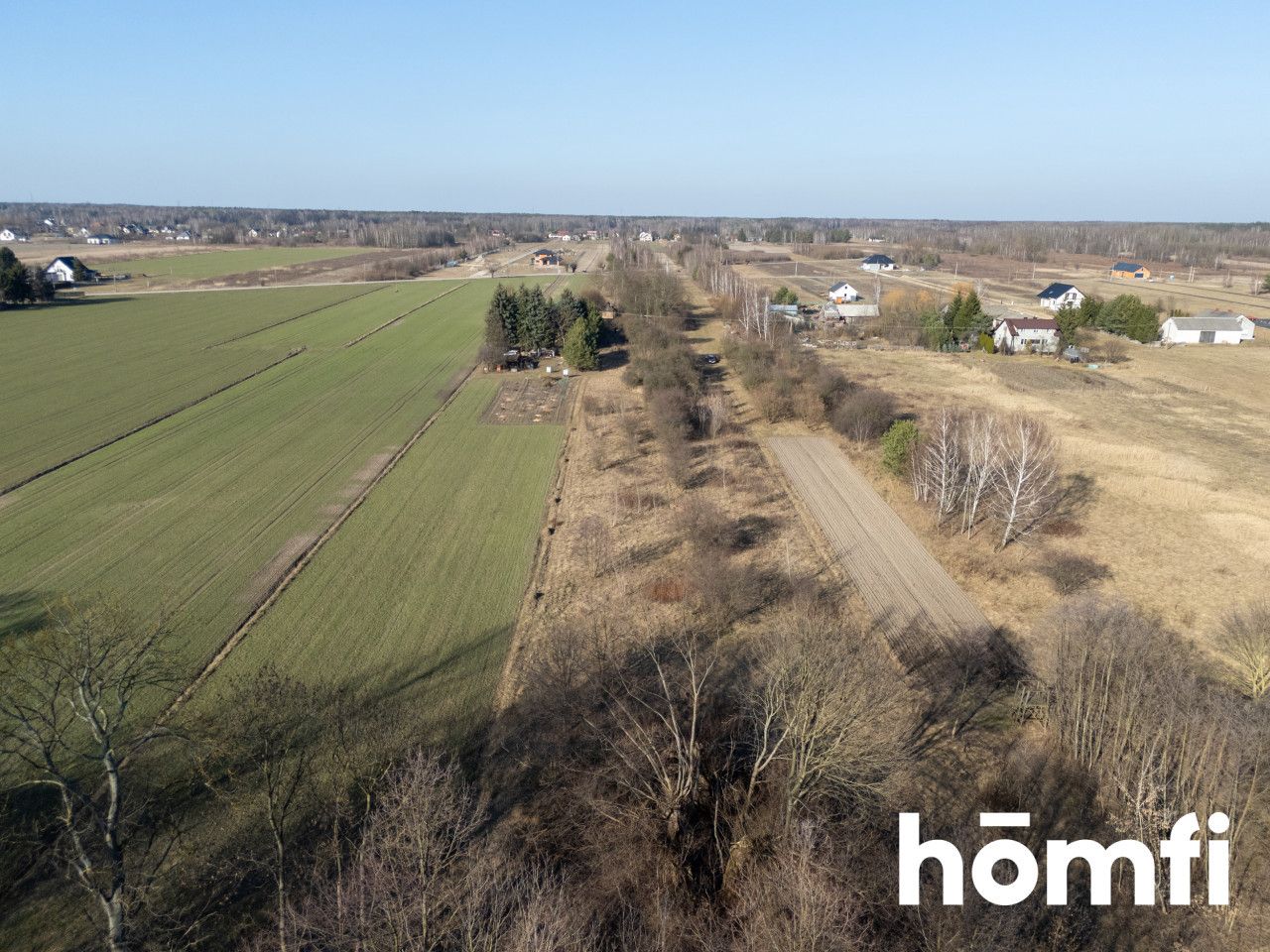 Building plot 1,000 m² – covered by the Local Zoning Plan (MPZP) - Plot - Sale - Miński, Halinów / Żwirówka