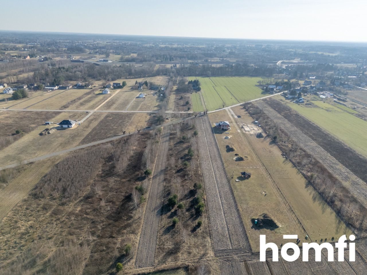 Building plot 1,000 m² – covered by the Local Zoning Plan (MPZP) - Plot - Sale - Miński, Halinów / Żwirówka