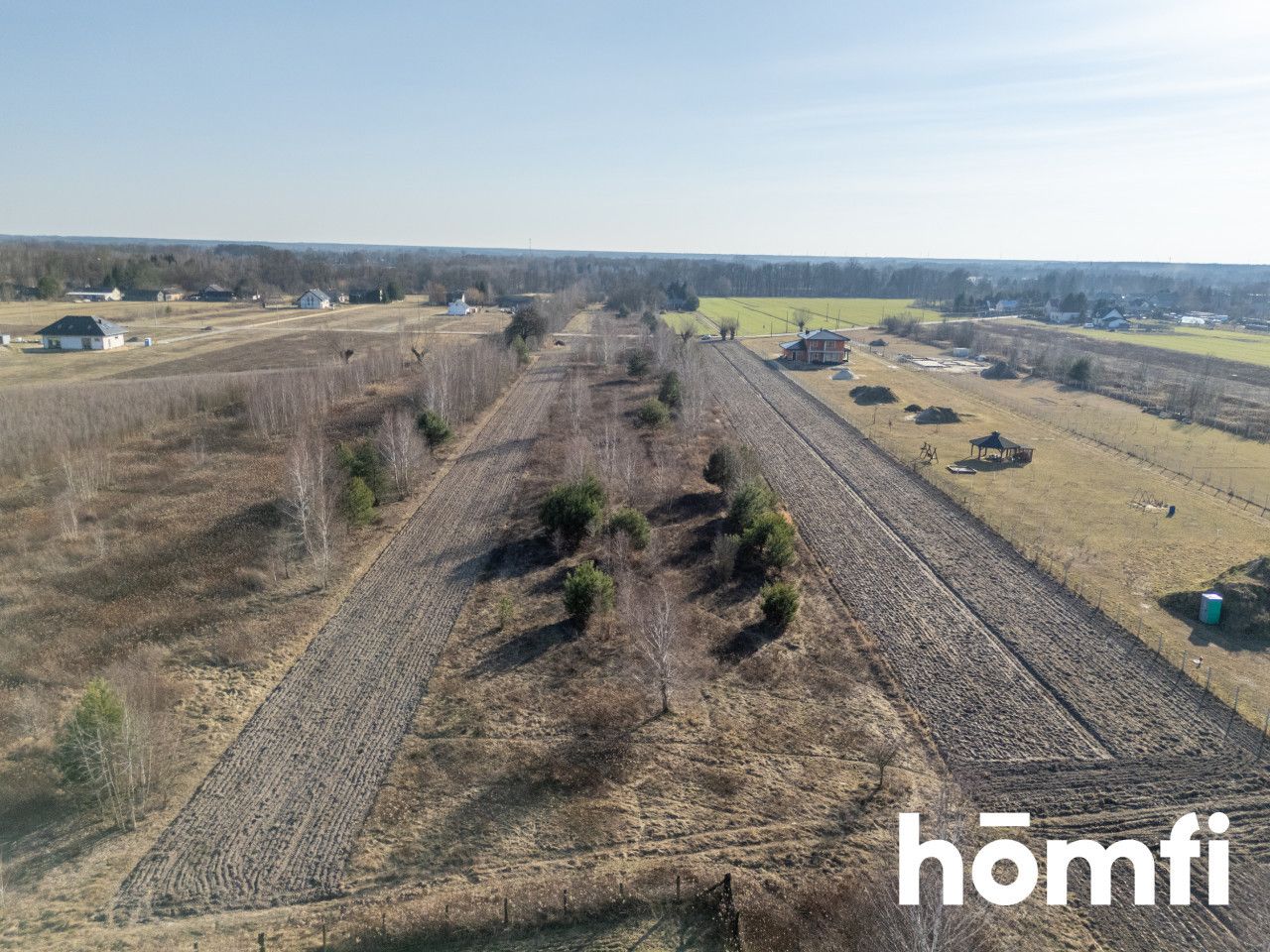 Building plot 1,000 m² – covered by the Local Zoning Plan (MPZP) - Plot - Sale - Miński, Halinów / Żwirówka