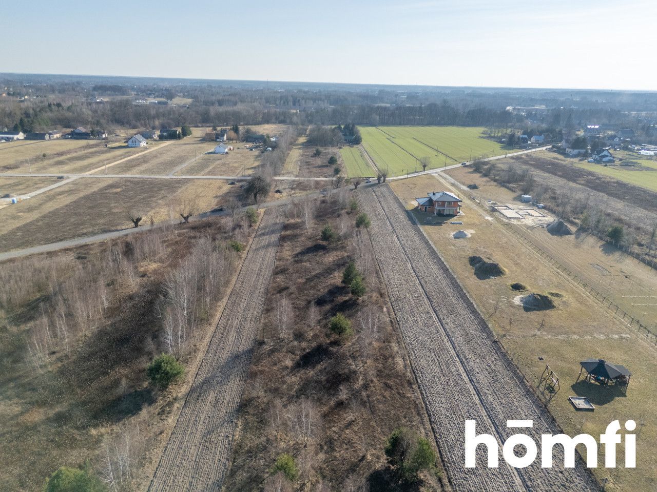 Building plot 1,000 m² – covered by the Local Zoning Plan (MPZP) - Plot - Sale - Miński, Halinów / Żwirówka