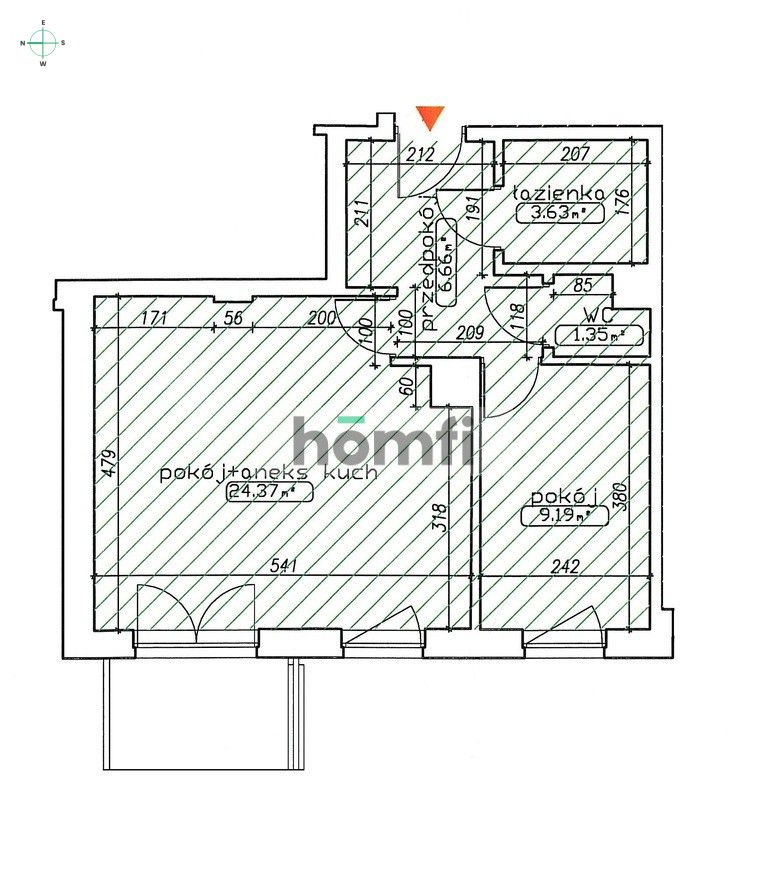 Move-in ready 2-room apartment, perfect to start living or as an investment | 45 m² | SOŁTYSOWSKA PARK - Apartment - Sale - Kraków, Nowa Huta / Czyżyny