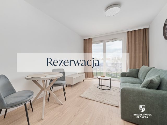 Two rooms flat in the investment Hubska 100, first tenancy - Apartment - Rent - Wrocław, Krzyki / Huby
