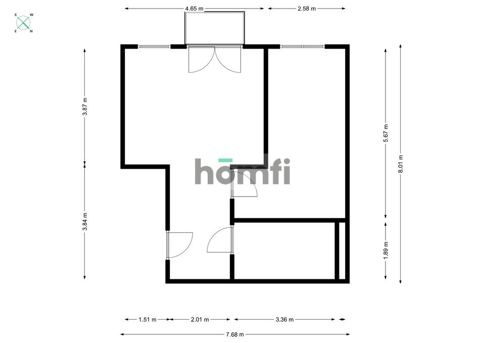 APARTMENT IN THE TRIMARE DEVELOPMENT | 49.3 SQM | SWIMMING POOL | LEISURE ZONE | SZTUTOWO - Apartment - Sale - Nowodworski, Sztutowo