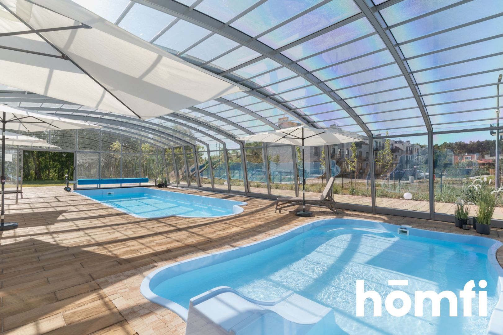 APARTMENT IN THE TRIMARE DEVELOPMENT | 49.3 SQM | SWIMMING POOL | LEISURE ZONE | SZTUTOWO - Apartment - Sale - Nowodworski, Sztutowo