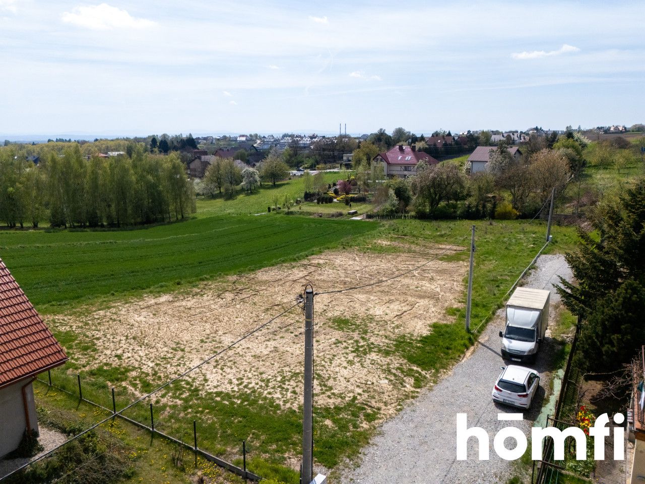 Plot with Permit for a Semi-Detached House / Dojazdów - Plot - Sale - Krakowski, Kocmyrzów-Luborzyca / Dojazdów