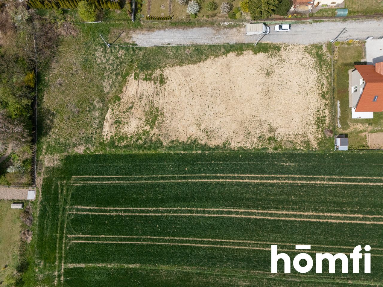 Plot with Permit for a Semi-Detached House / Dojazdów - Plot - Sale - Krakowski, Kocmyrzów-Luborzyca / Dojazdów
