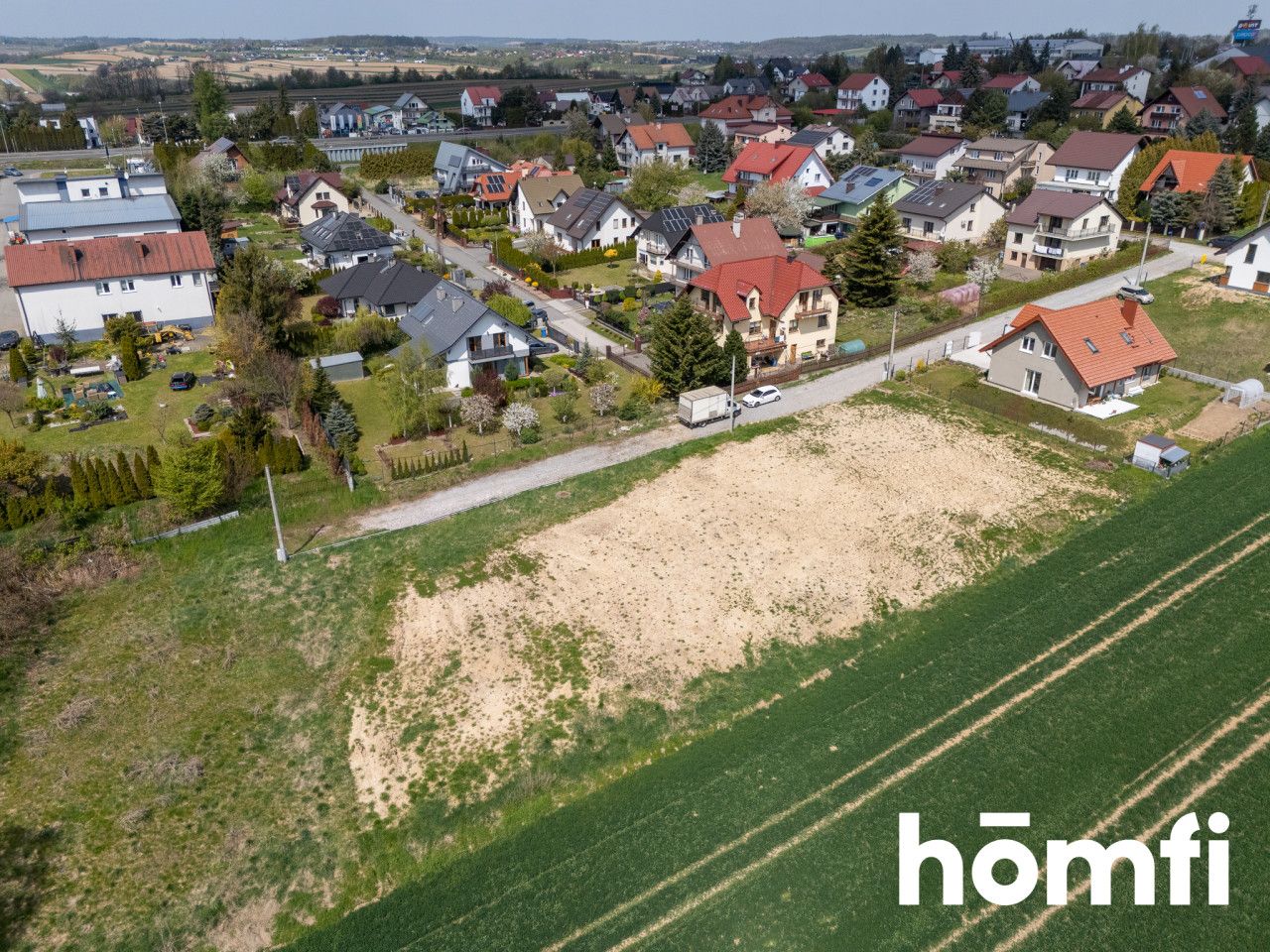 Plot with Permit for a Semi-Detached House / Dojazdów - Plot - Sale - Krakowski, Kocmyrzów-Luborzyca / Dojazdów