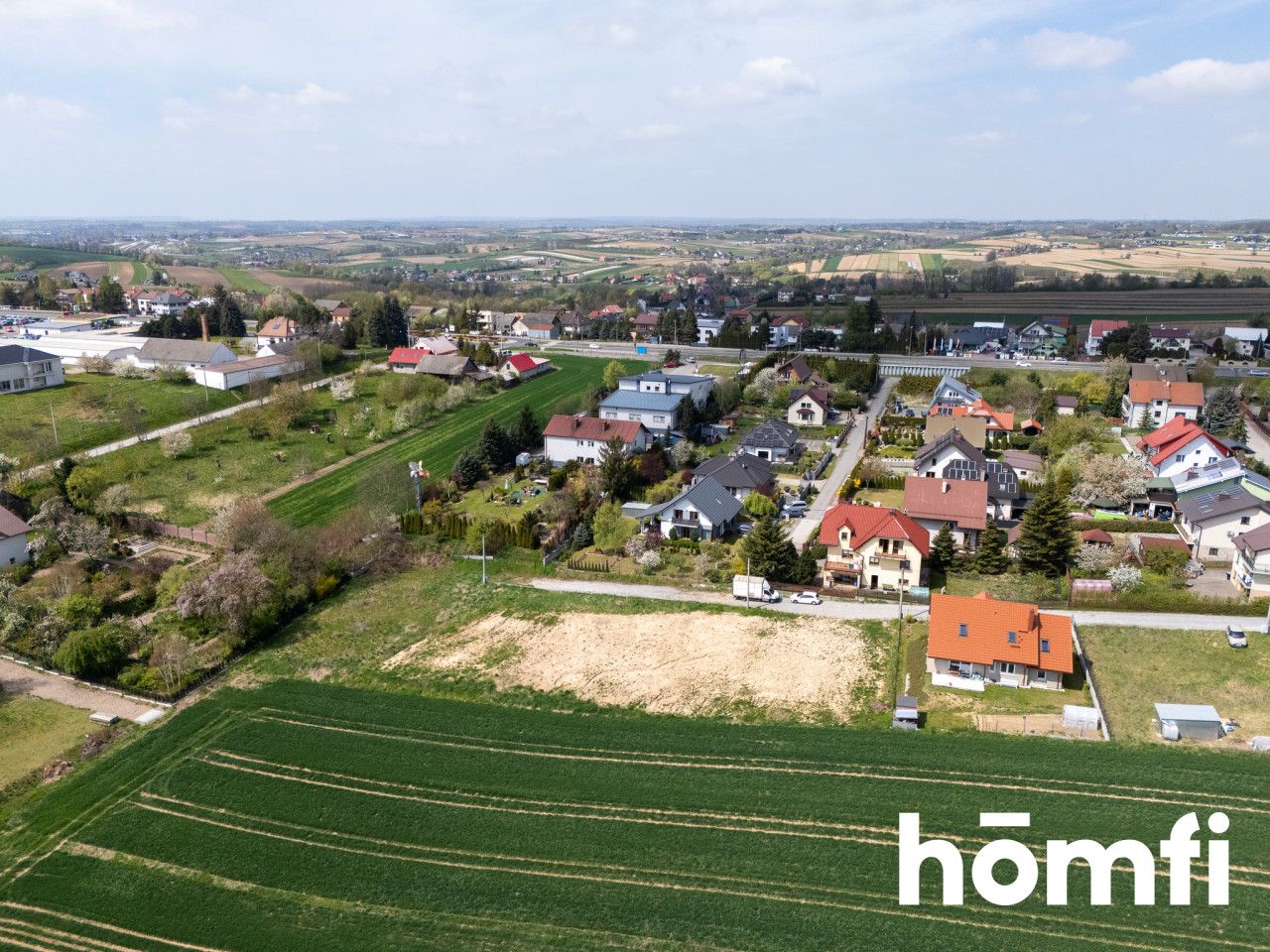 Plot with Permit for a Semi-Detached House / Dojazdów - Plot - Sale - Krakowski, Kocmyrzów-Luborzyca / Dojazdów