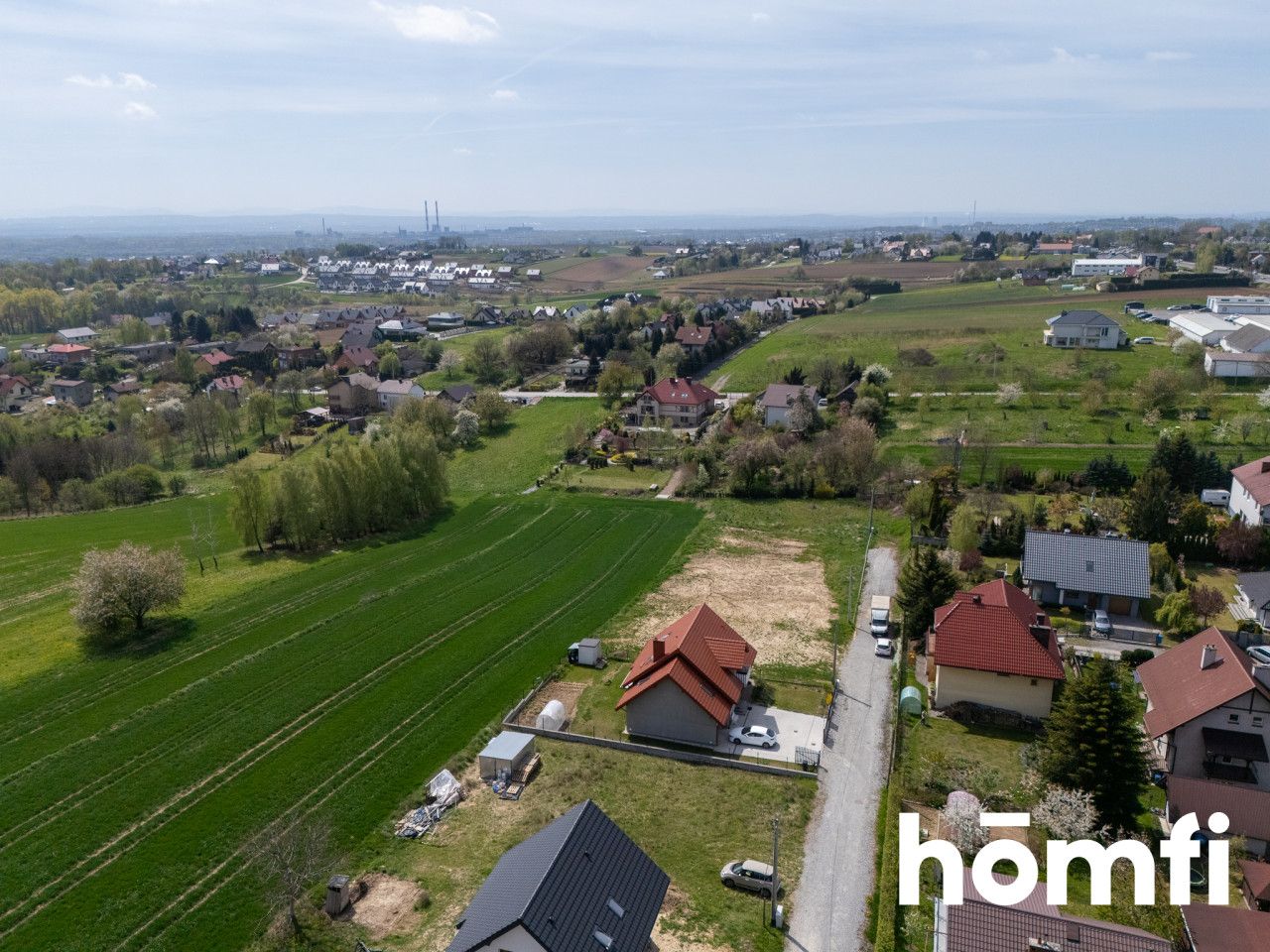 Plot with Permit for a Semi-Detached House / Dojazdów - Plot - Sale - Krakowski, Kocmyrzów-Luborzyca / Dojazdów