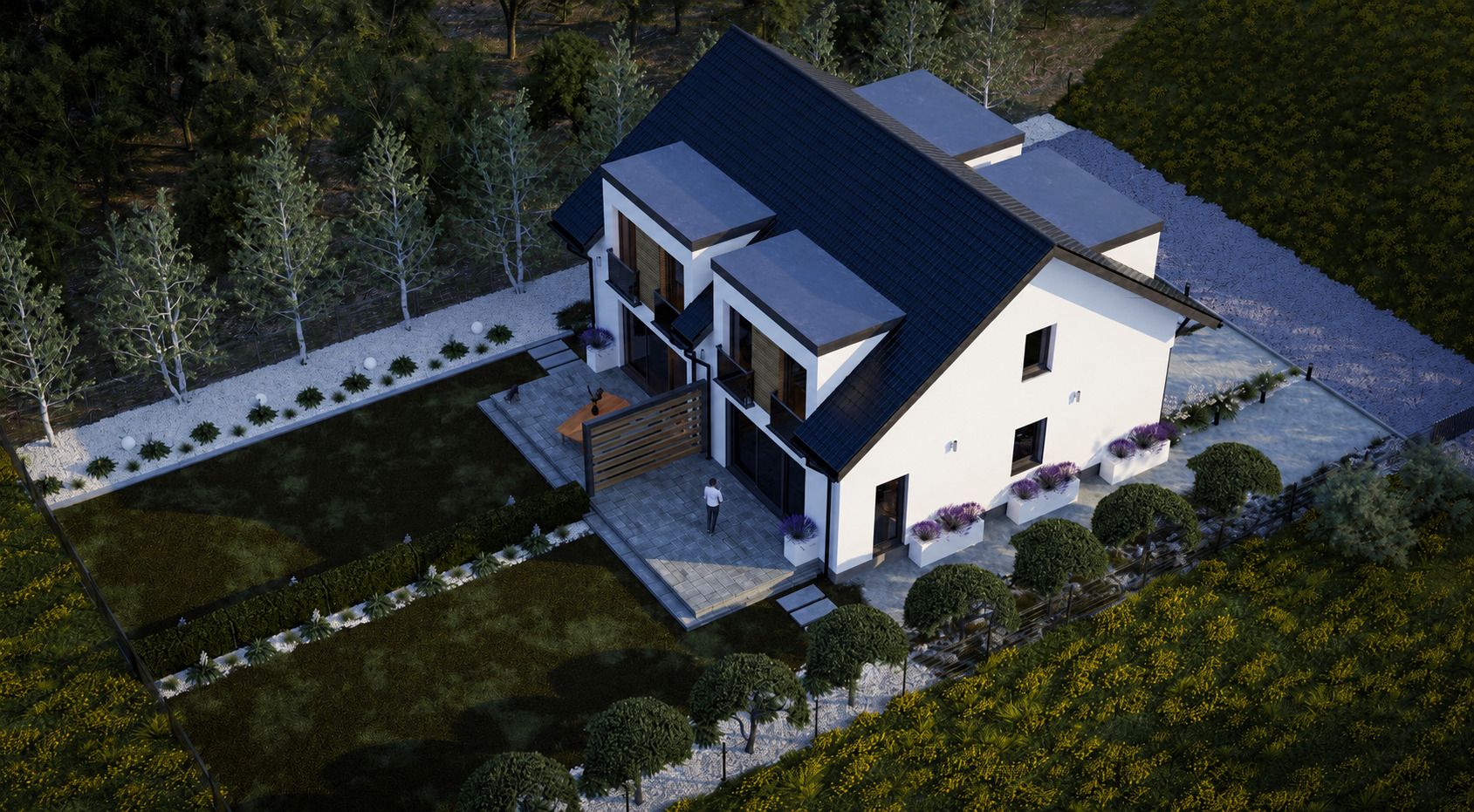 Plot with Permit for a Semi-Detached House / Dojazdów - Plot - Sale - Krakowski, Kocmyrzów-Luborzyca / Dojazdów