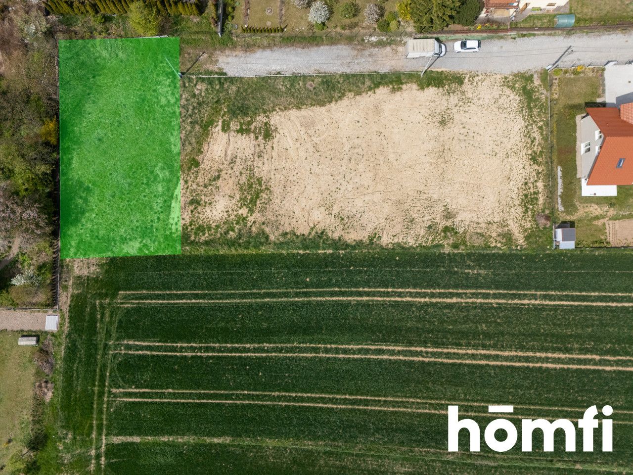 Plot with Permit for a Semi-Detached House / Dojazdów - Plot - Sale - Krakowski, Kocmyrzów-Luborzyca / Dojazdów
