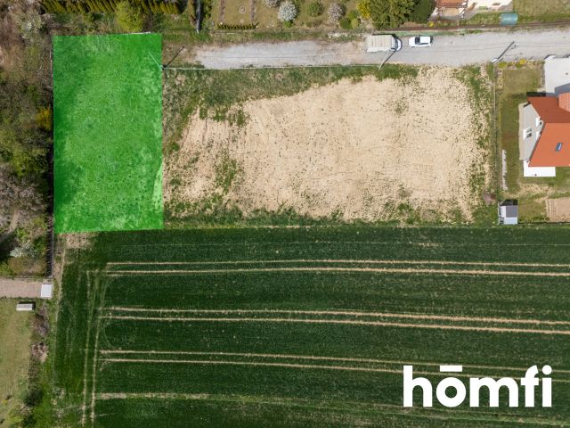 Plot with Permit for a Semi-Detached House / Dojazdów - Plot - Sale - Krakowski, Kocmyrzów-Luborzyca / Dojazdów