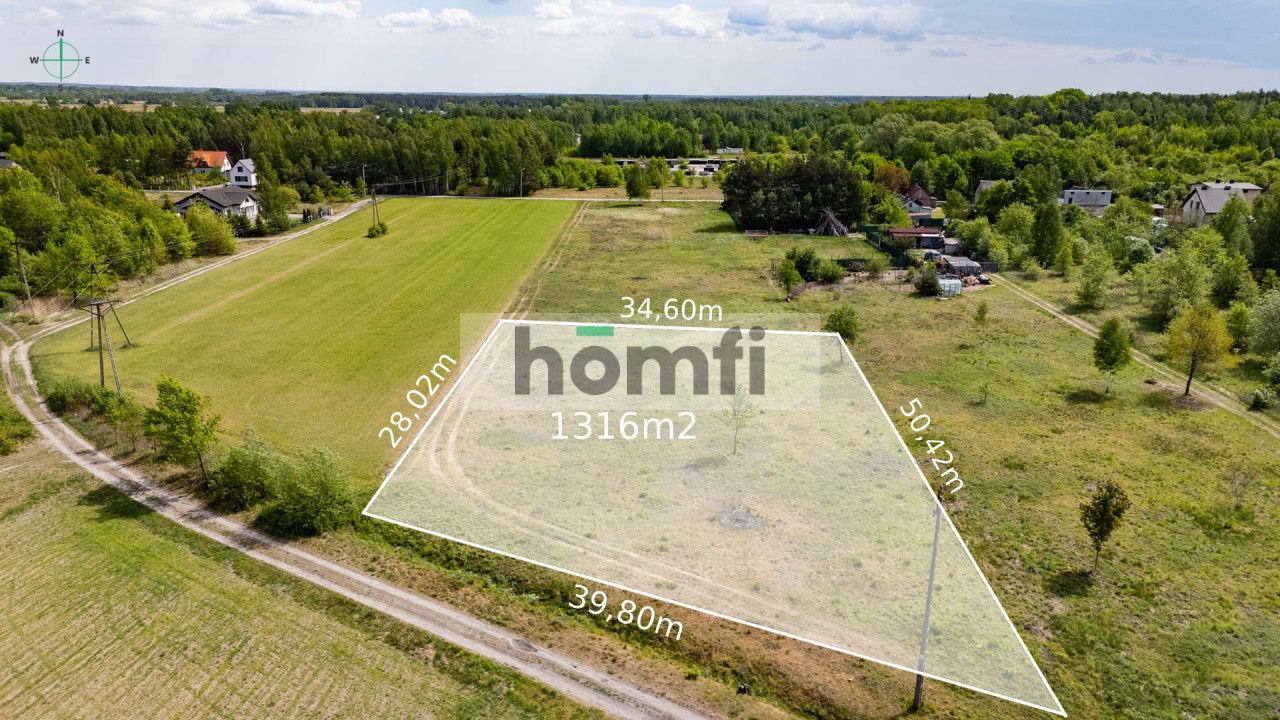Plot in Piastów with WZ near S7 - Plot - Sale - Radomski, Jedlińsk / Piastów